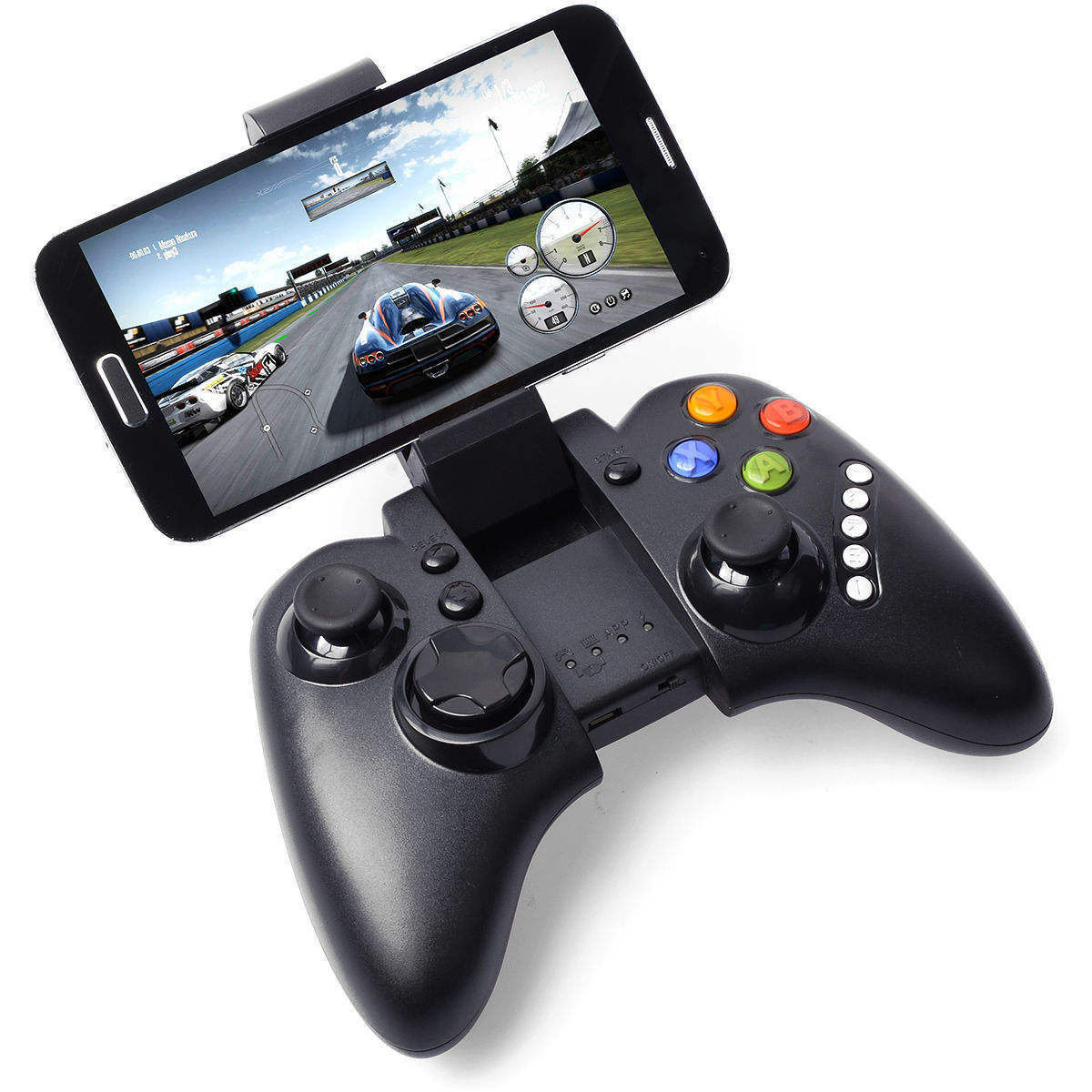 Bluetooth Gamepad Controller Wireless Joystick For Cell Phone Video Games With Stand