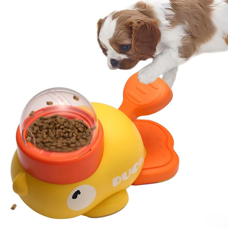 Super Fun Duck-Shaped Puzzle Feeder Toy for Dogs & Cats – Make Mealtime an Adventure! 🦆🐾 Eco-Friendly & No Batteries Needed!
