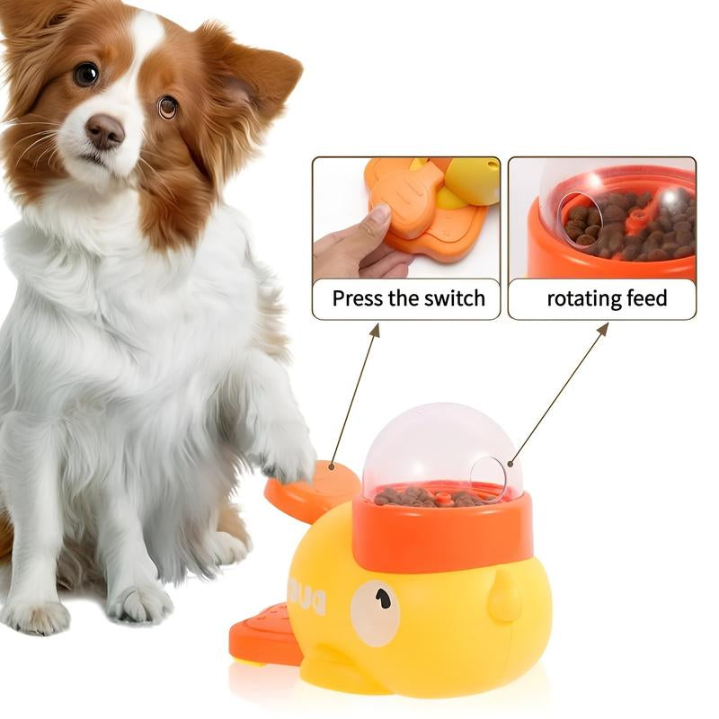 Super Fun Duck-Shaped Puzzle Feeder Toy for Dogs & Cats – Make Mealtime an Adventure! 🦆🐾 Eco-Friendly & No Batteries Needed!