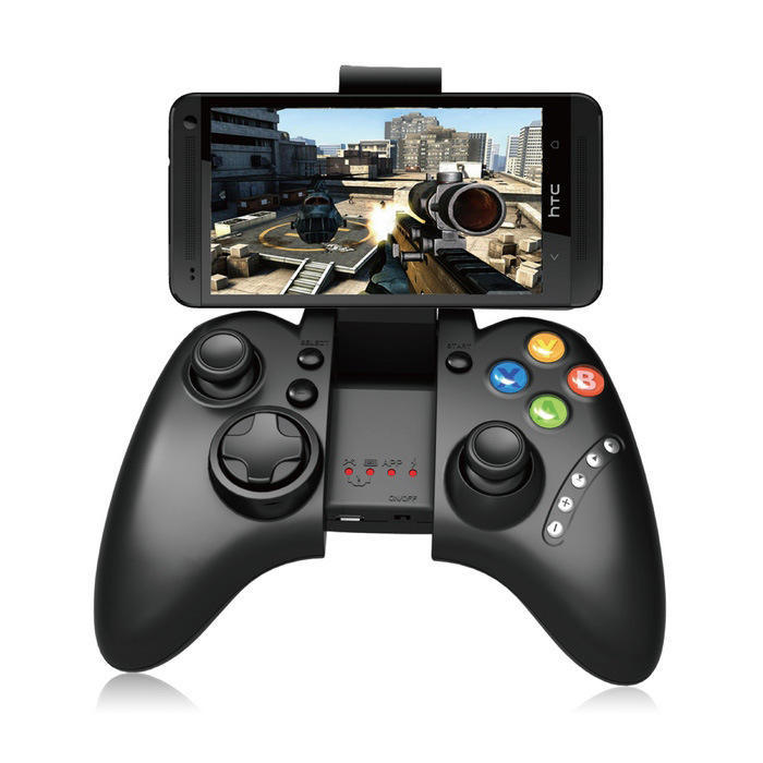 Bluetooth Gamepad Controller Wireless Joystick For Cell Phone Video Games With Stand